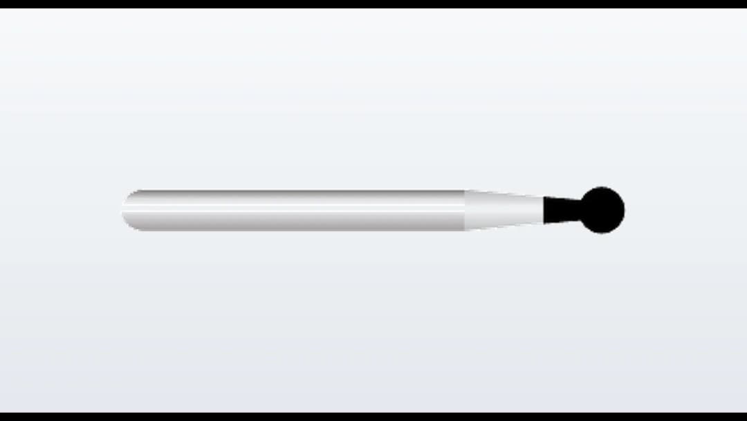 Round, coated neck