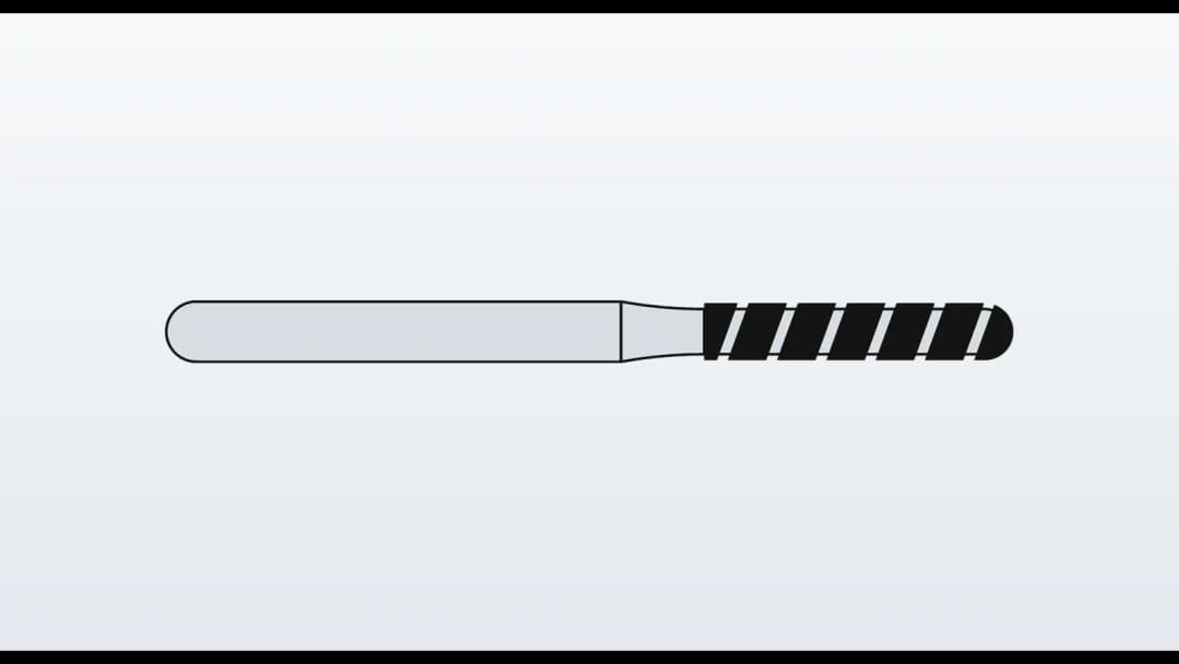 Zylinder Rund, Spiral