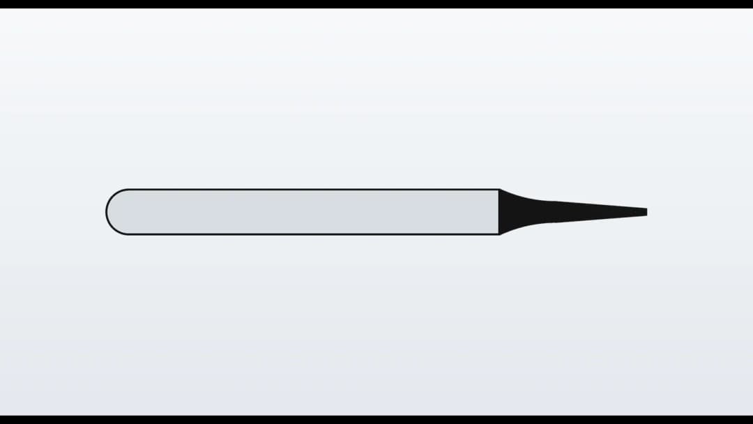 Bur, conical