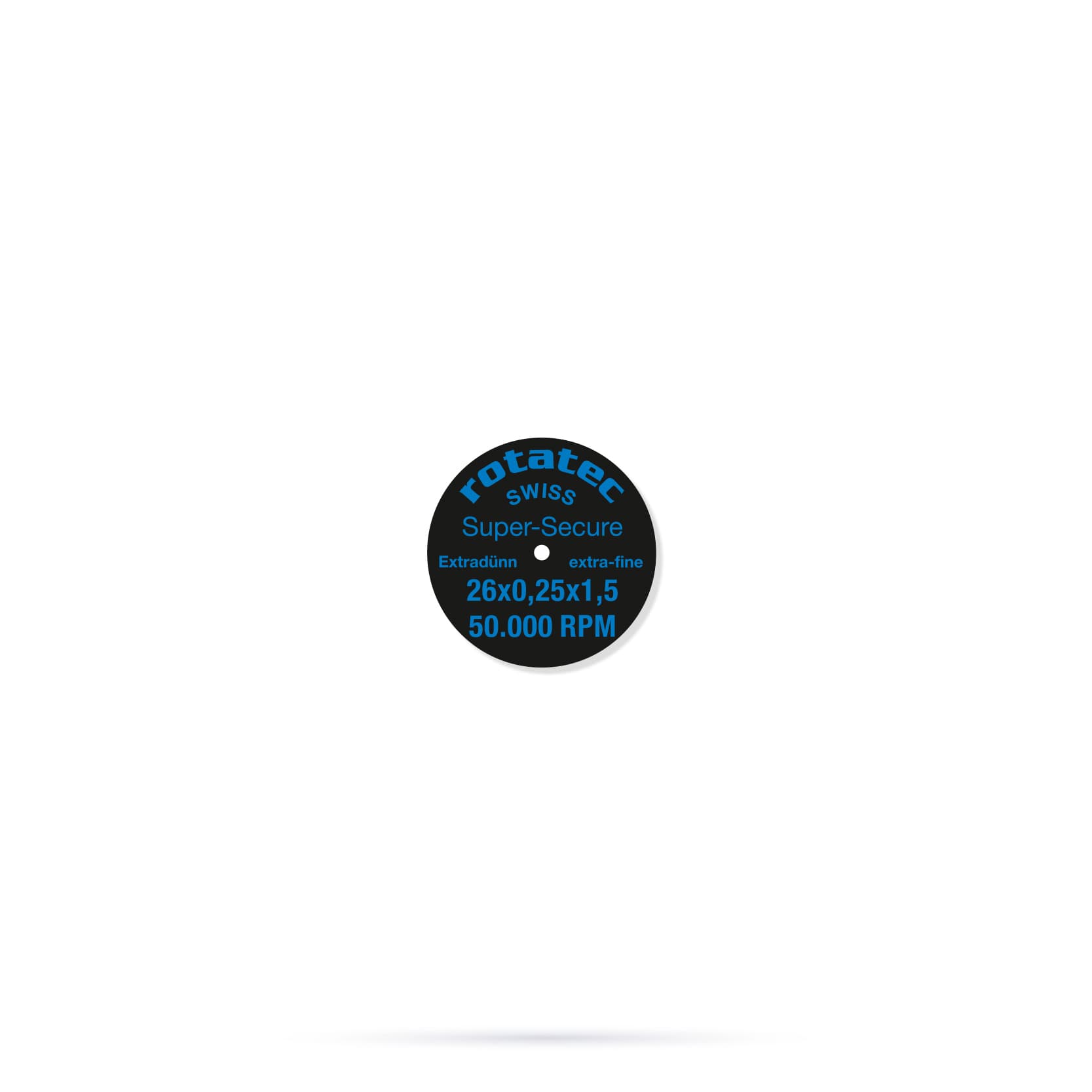 3065.900.250x025 Disque, très mince, coupant en périphérie, des deux côtés