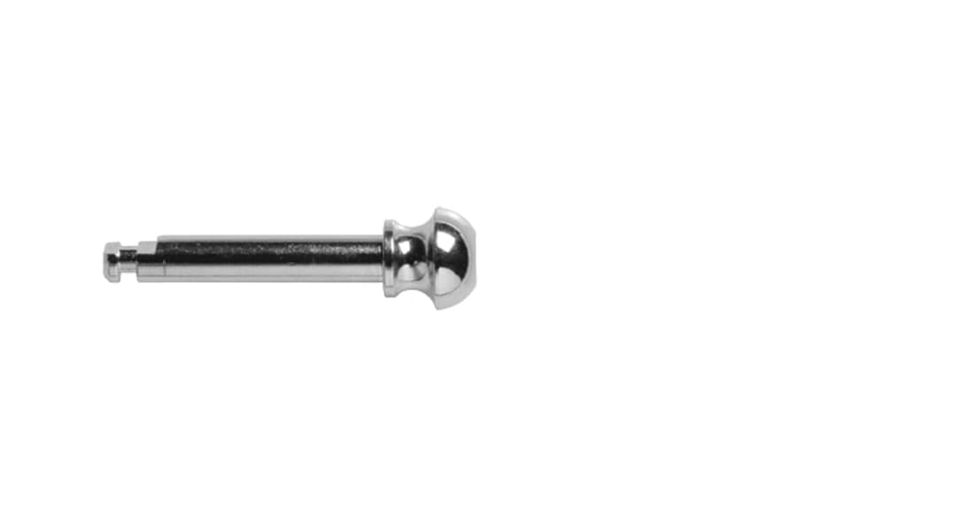 Mandrel with collar, for rubber polishers