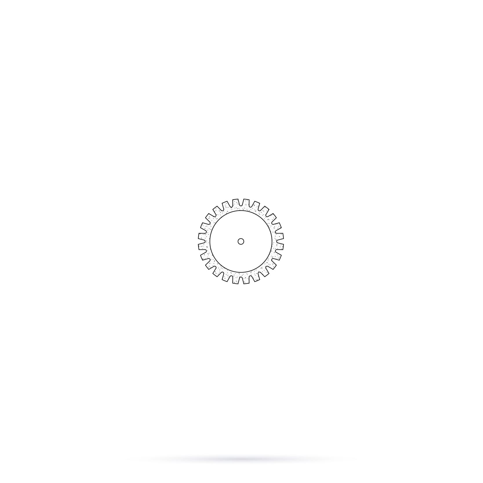 8914.104.220x001 Disque, mince, avec denture en V