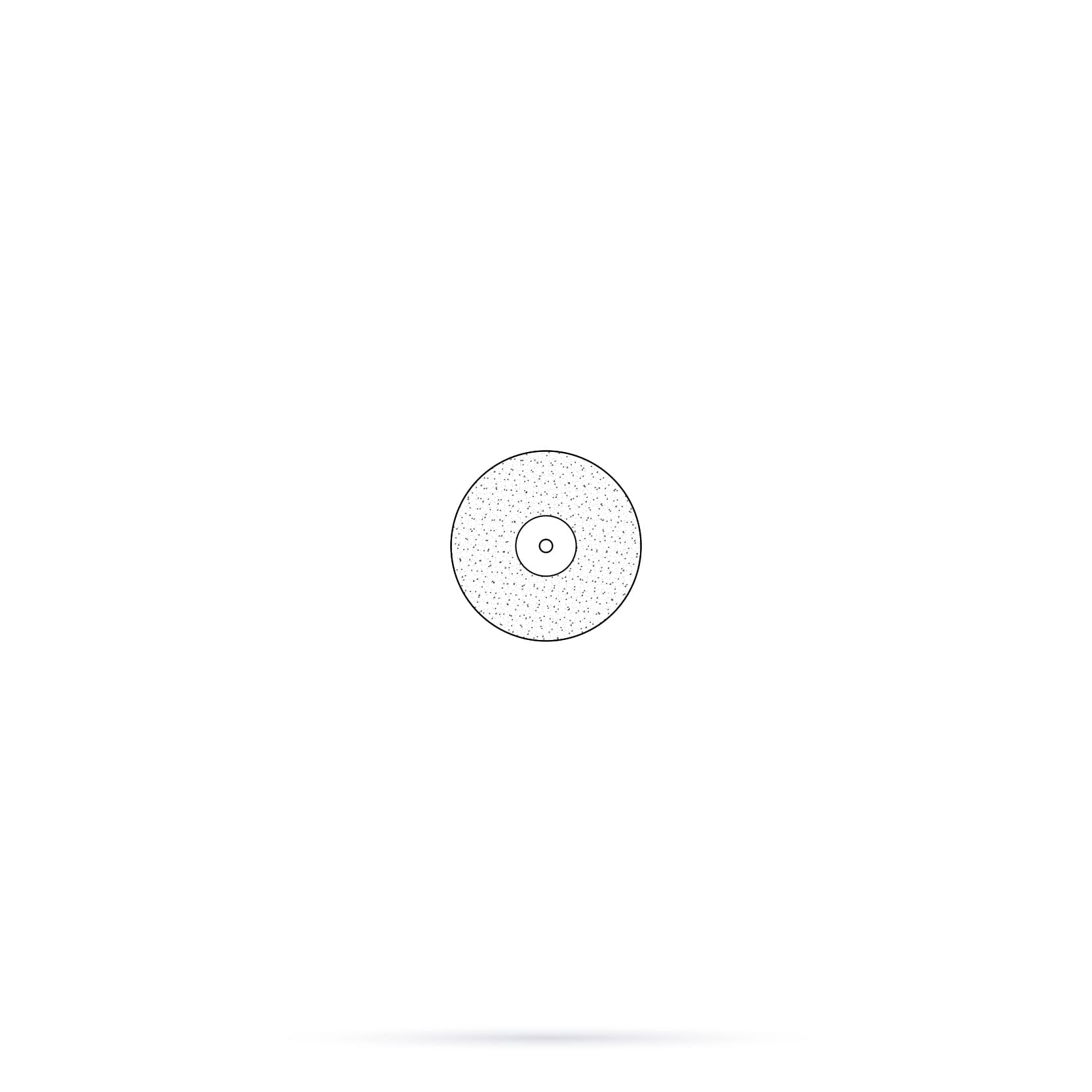 8940.104.220x001 Disque, très mince, coupant en périphérie, des deux côtés