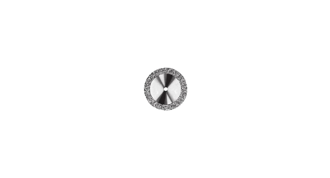 Disc, very thin, rim-cutting