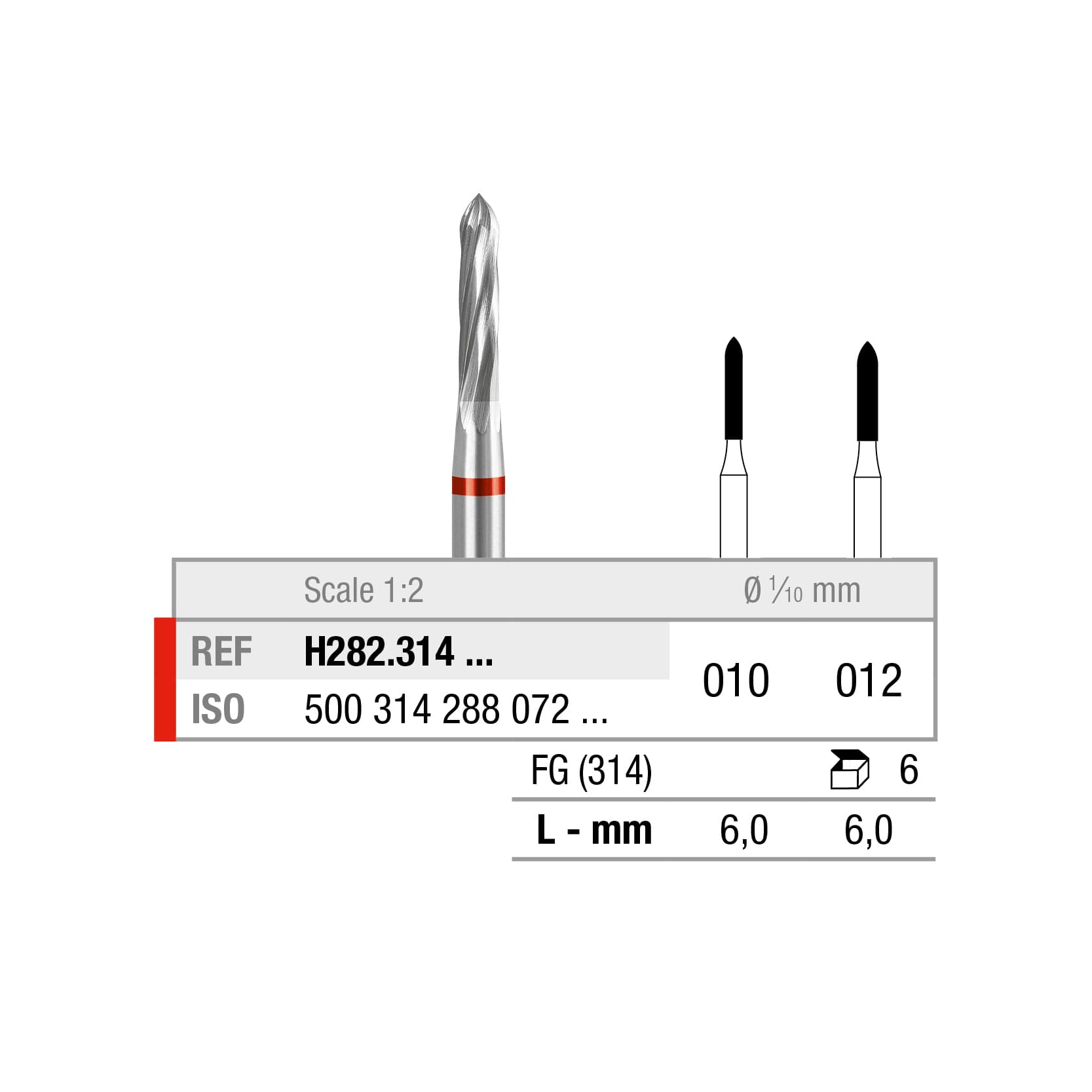 H282.314.010x006 Torpille