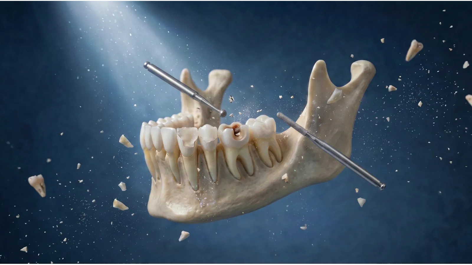 Kariesexkavation, Dentinbearbeitung