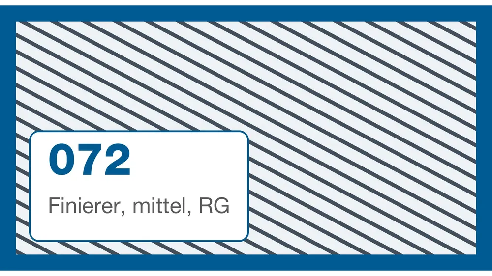 Finierer, mittel, RG
